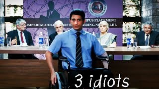 3 Idiots - Sharman Joshi Job Interview Scene - Best Bollywood Scene
