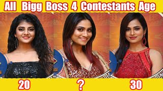 Bigg Boss Season 4 Contestants Age | In Tamil | Bigg Boss Tamil | Shivani Narayanan Age | 1 |