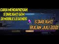 How to get Starlight Gem in Mobile Legends