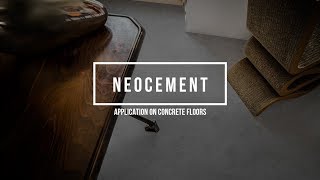 Neocement - Colortek Concrete Effect Floor Application