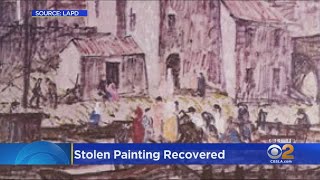 Artwork Stolen From LA Gallery 25 Years Ago Recovered By LAPD Detectives In Pennsylvania Museum