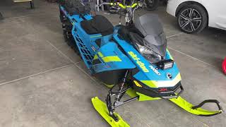 2018 Ski-Doo 850 Summit X 165 3” Silber Turbo