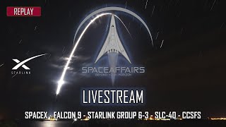 SpaceX - Falcon 9 - Starlink Group 6-3 - SLC-40 - Cape Canaveral SFS - May 19, 2023