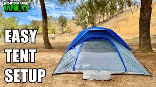 How to Set Up a Tent for Camping (Step-by-Step Beginners Guide)