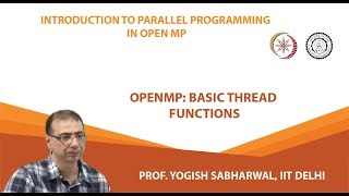 OpenMP: Basic thread functions