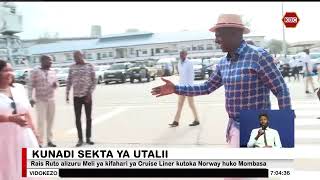 Rais Ruto azuru Meli ya kifahari ya Cruise Liner kutoka Norway Mombasa