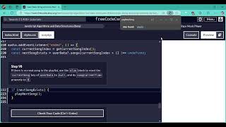 Step 96 - 99 | Basic MP3 player using HTML, CSS, and JavaScript