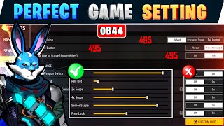 Headshot setting 🔥 || Free fire setting full details in tamil || One tap sensitivity || Free fire