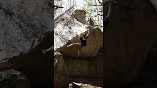 瑞牆　ティンバーヤード／初段（Timber Yard／V7） #bouldering #climbing #rockclimbing