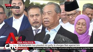 Former Malaysia PM Muhyiddin charged with money laundering, abuse of power