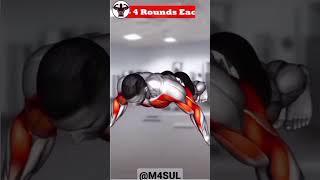 Best Chest workout at home with pushup variation. Upper, lower chest, middle chest workout #shorts