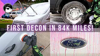 Van's First Decon Detail in 84K Miles! | Decontamination Detail