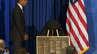 Obama Honors Fallen Firefighters