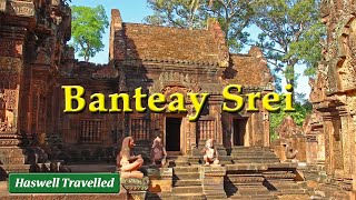 Beautiful Banteay Srei - Angkor Archeological Park, Siem Reap Cambodia