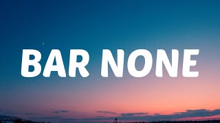 Jordan Davis - Bar None (Lyrics)