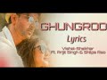 Download Arijit Singh Shilpa Rao Ghungroo Full Song ▪ WAR ▪ Hrithik R Vaani K ▪ Vishal Shekhar mp3