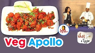 Spicy And Tasty Veg Apollo Recipe | What A Taste | Vanitha TV