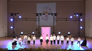 まなそび文化祭2019 YPK年少\u0026未満児 うた「夢をかなえてドラえもん」Eng ver