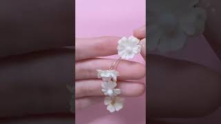 造花を使ったアクセサリーの作り方 #shorts #ハンドメイド作家  #ハンドメイド