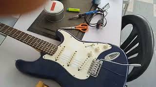 Upgrading my 1996 Squier by Fender Stratocaster made in Korea part 1