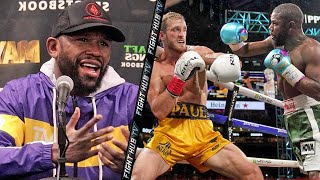 FLOYD MAYWEATHER REVEALS WHY HE COULDNT KNOCK OUT LOGAN PAUL IN EXHIBITION FIGHT