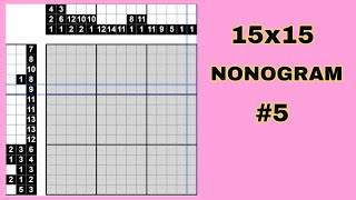 15x15 Nonogram - 5 -