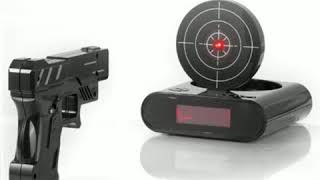 gun alarm clock $28.34