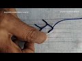 feather stitch border embroidery hand embroidery single double triple feather stitch tutorial