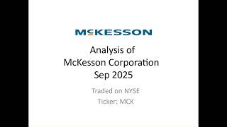 McKesson Corporation (MCK) Stock Analysis in 7 minutes