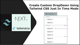 Create Custom Dropdown Component using Tailwind CSS