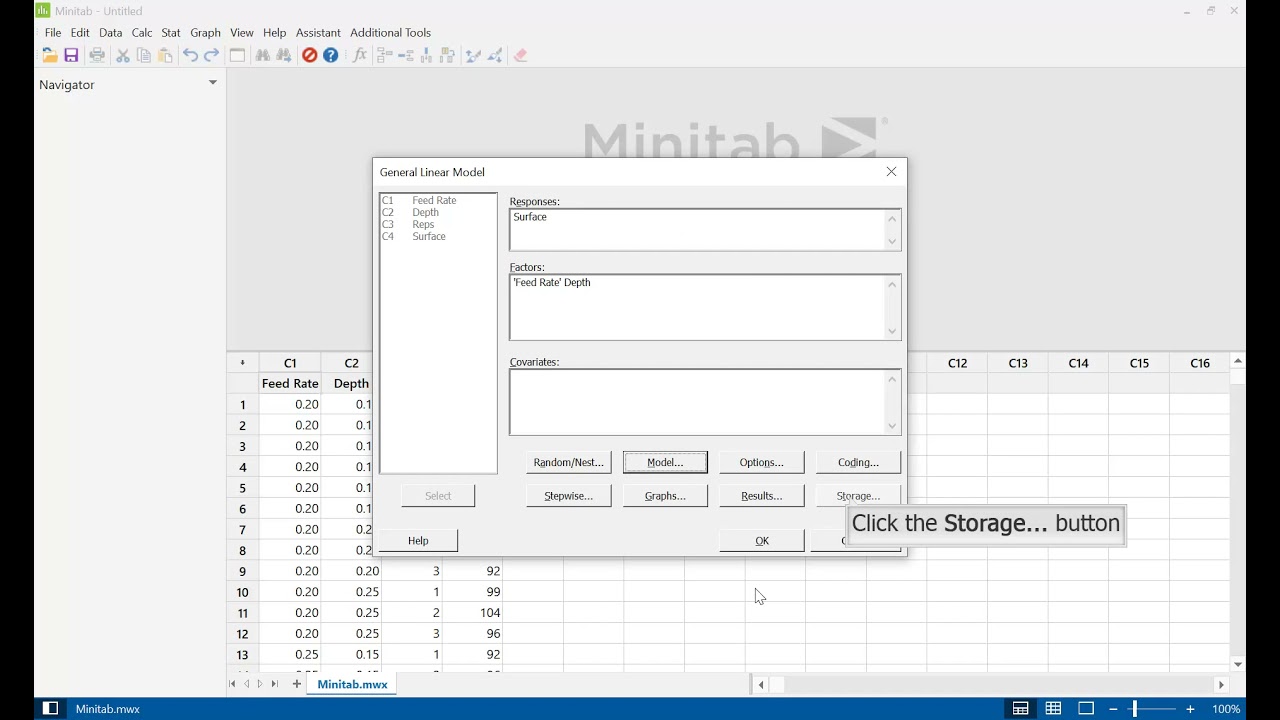 11 Minitab Factorial Design - YouTube