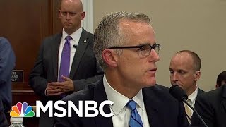 Rep. Eric Swalwell Warns Trump Admin Over Andrew McCabe Departure | Andrea Mitchell | MSNBC