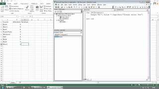 Excel : An Introduction to the Visual Basic Editor