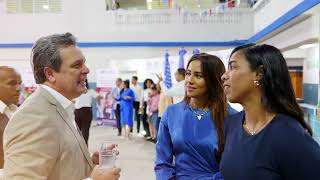 Acto de apertura nuevo recinto de la Escuela de Idiomas en la Av. Jacobo Majluta