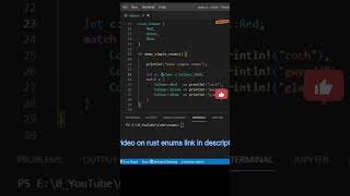 learn rust along with me | enums in rust #tutorial #rustlang #rustprogramming #rust @CodeasByteS