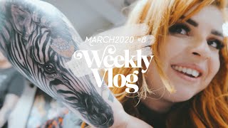 A NEW TATTOO | WEEKLY VLOG MARCH #8