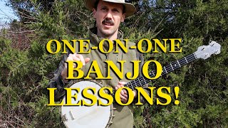 Clifton Hicks 1-on-1 Banjo Lessons!