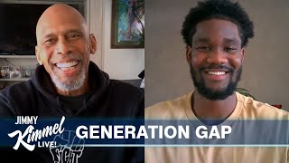 Kareem Abdul-Jabbar vs Deandre Ayton in Generation Gap