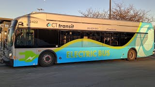 CTtransit NEW 2024 New Flyer Industries XE40 NG CHARGE #2422 on the 262 (Part 2)