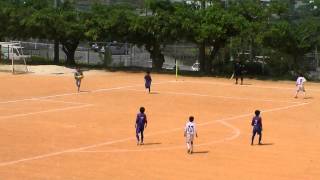 ファミマカップ　地区予選リーグ　FC宮里　ｖｓ　比屋根FC　前半