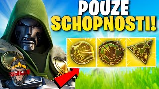 *CHALLENGE* POUZE SUPERSCHOPNOSTI VE FORTNITE S MARTEENEM!!