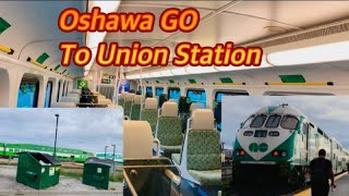 🇨🇦 Oshawa Go Train to Toronto Union Station/Comfortable or Not?