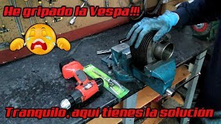 He gripado la Vespa!!! Tranquilo, aquí tienes la solución.