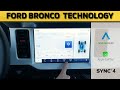 Ford Bronco Sync4 Media Screen (2021-2024 model) | Connect phones, use navigation and more!