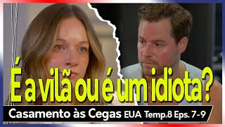 DE QUE LADO VOCÊ ESTÁ? CASAMENTO ÀS CEGAS EUA EPS. 7 A 9 - 2 Faladores