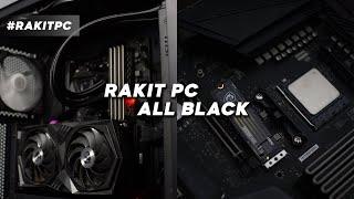 RAKIT PC ALL BLACK | ALL MSI ft. AMD RYZEN 7 5800X