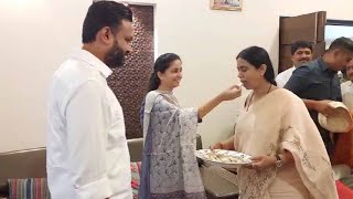 Priyanka Jarakiholi's first visit at Lakshmi Hebbalkar's residence in Belgaum | Chikkodi MP | YOYO T