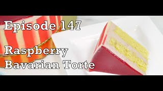 Episode 147 - Raspberry Bavarian Torte - 7-22-14 - The Aubergine Chef HD