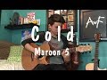 Cold - Maroon 5 ft. Future - Cover Fingerstyle Guitar Solo by Andrew Foy (The Best Guitar Player)