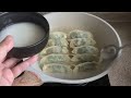 english sub pork u0026 chinese chives potstickers 韭菜鍋貼